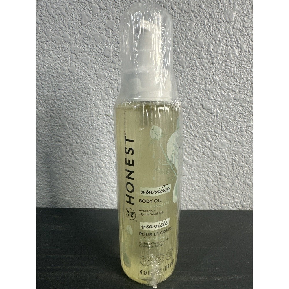 The Honest‎ Company Fragrance Free Moisturizing Body Oil Nourish Soothe 4 oz NEW